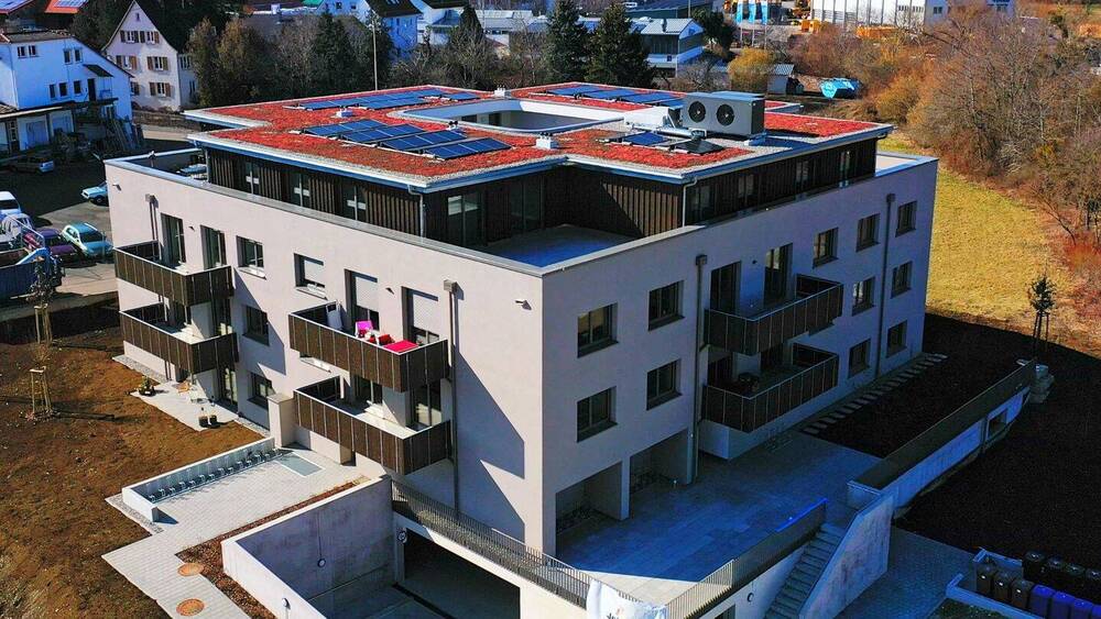 Thumbnail-Bezugsfertige 2-Zimmer-Neubauwohnung mit Dachterrasse und besonderem Schnitt