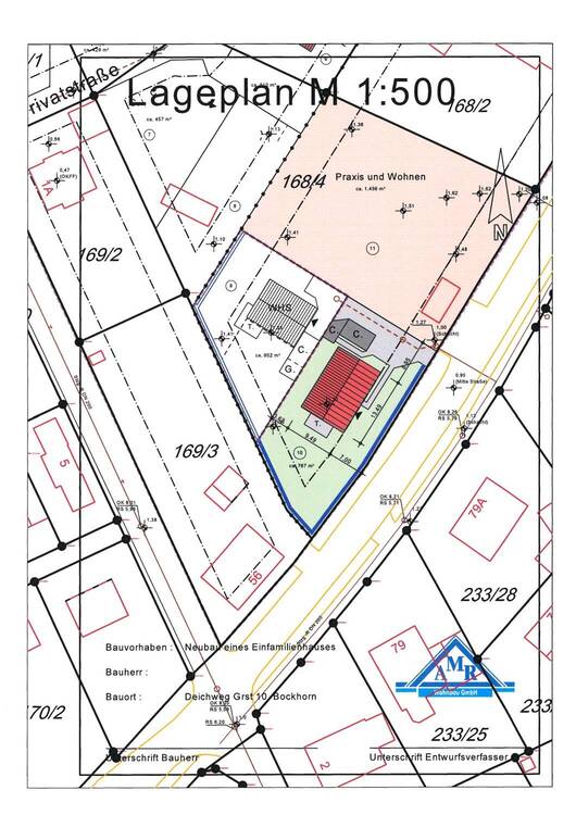 Lageplan Steinh. Straße