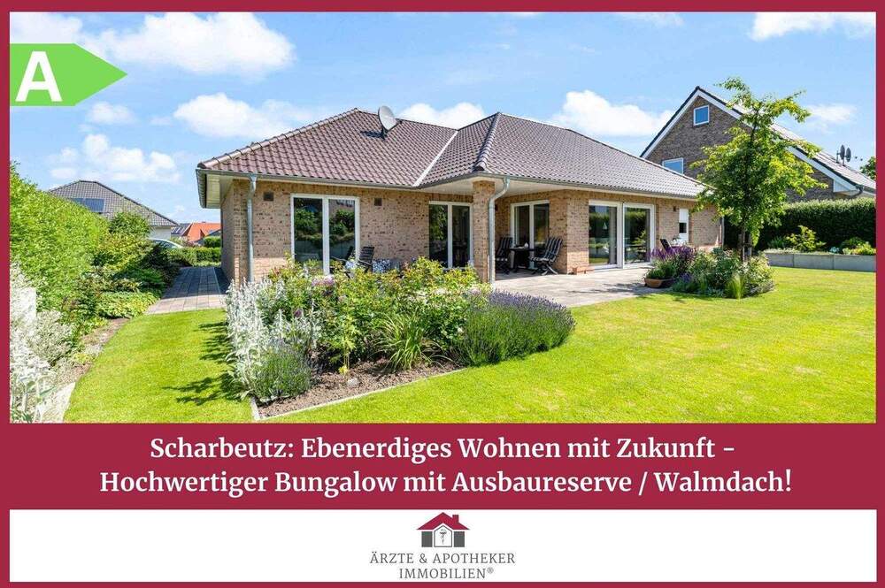 Thumbnail-Scharbeutz: Ebenerdiges Wohnen mit Zukunft - Hochwertiger Bungalow mit Ausbaureserve Walmdach!