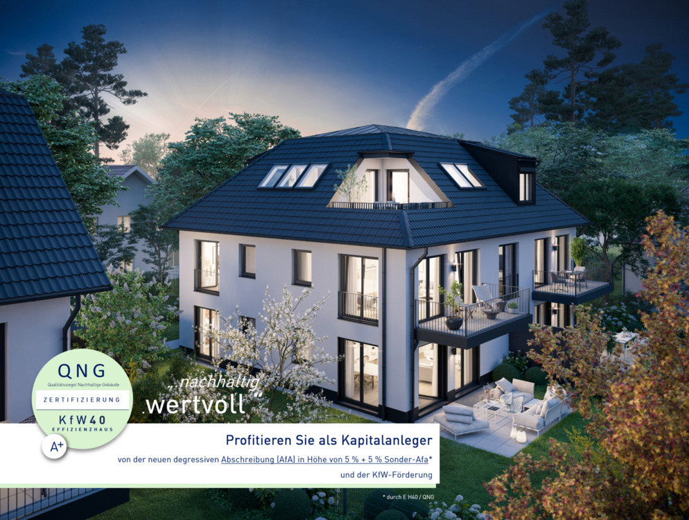 Thumbnail-Bestens geschnittene NEUBAU-Gartenwohnung inkl. taghellem Souterrain