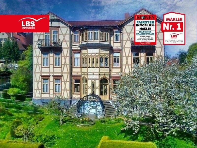 Thumbnail-Jugendstil-Villenetage mit Kamin - 107 m² in bester Lage von Blankenburg