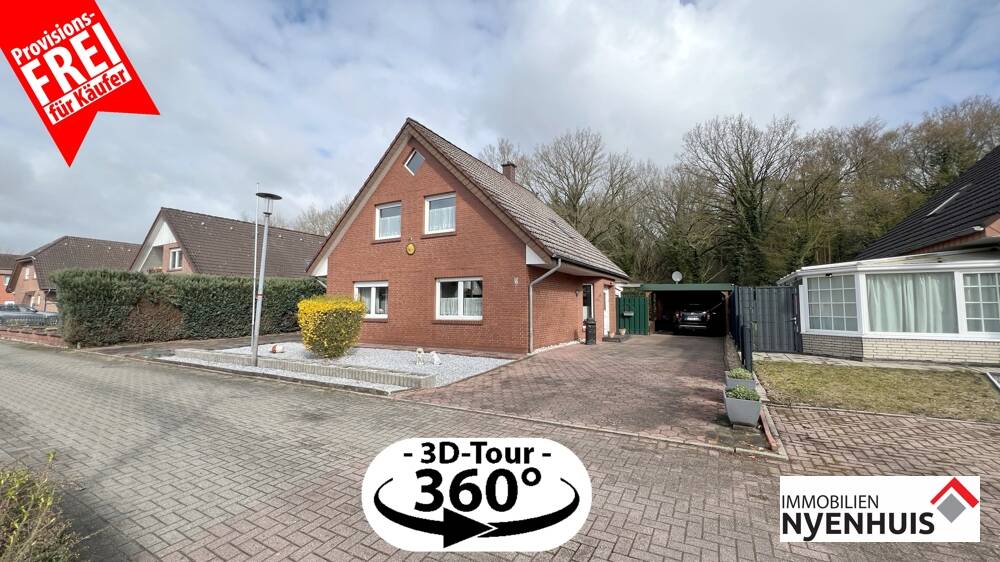 Thumbnail-gepflegtes Einfamilienhaus mit 2 Carports ** provisionsfrei