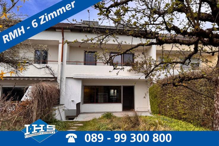 Thumbnail-Geräumiges Reihenmittelhaus mit 6 Zimmern, 2 Bäder in ruhiger Lage Aschheim