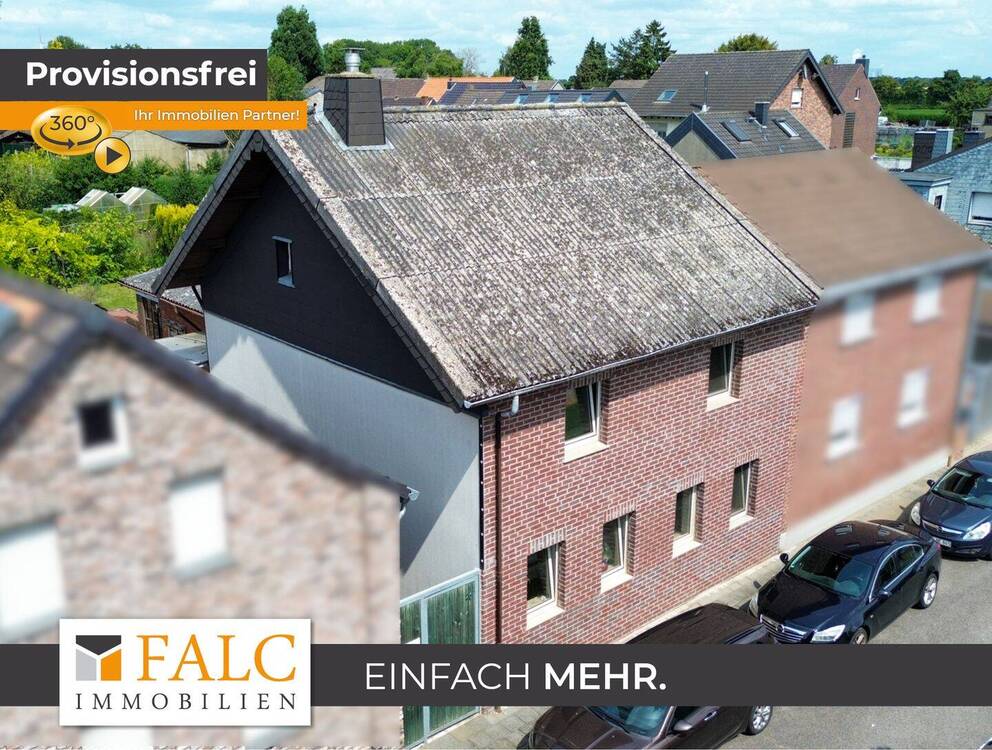 Hausansicht von der Seite