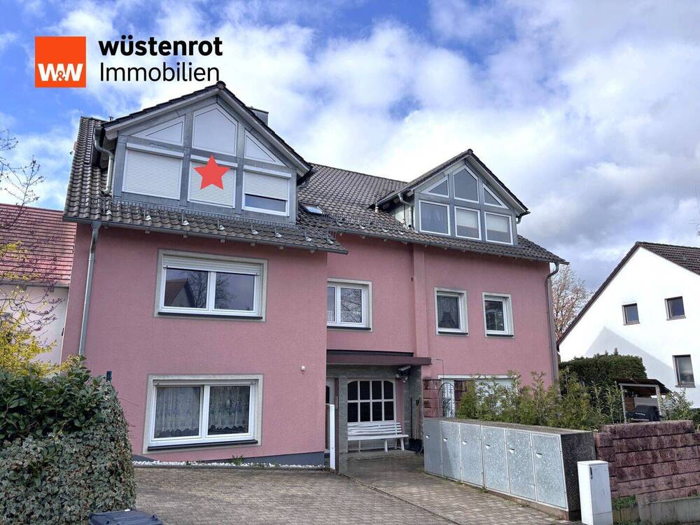 Thumbnail-Dachgeschosswohnung in ruhiger Hersbrucker Lage + Balkon und Stellplatz