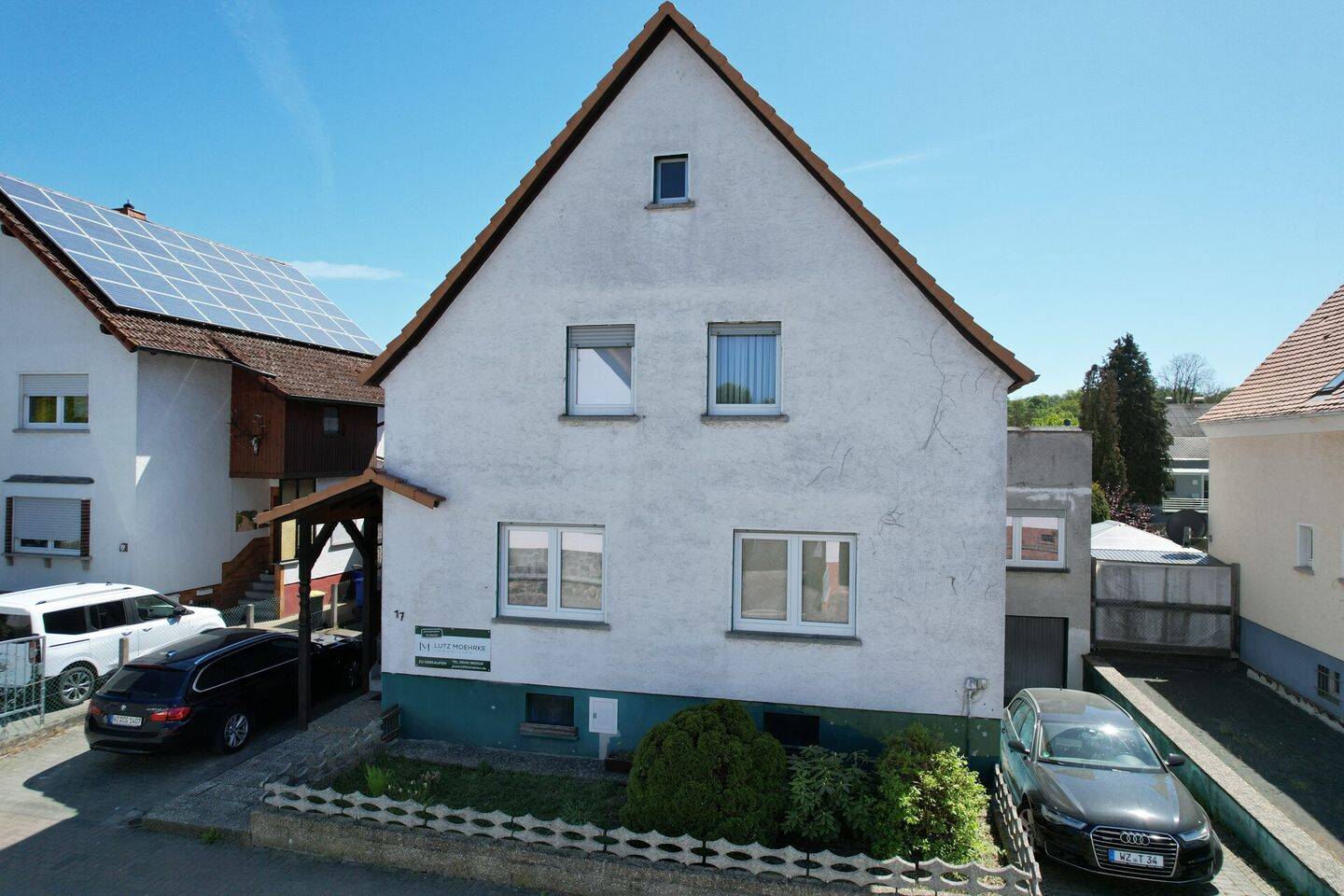 Thumbnail-Erdgeschosswohnung mit Garten und Garage in beliebter Lage - provisionsfrei