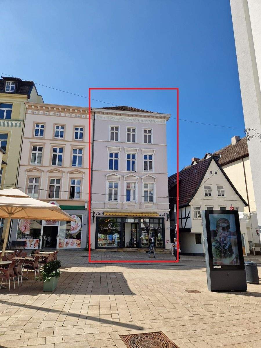 Thumbnail-Saniertes Mehrfamilienhaus in belebter Fußgängerzone von Minden