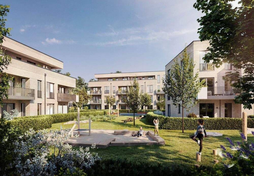 Thumbnail-Charmante 2-Zimmer-Neubauwohnung mit Terrasse & Gartenanteil in Hamburg-Poppenbüttel