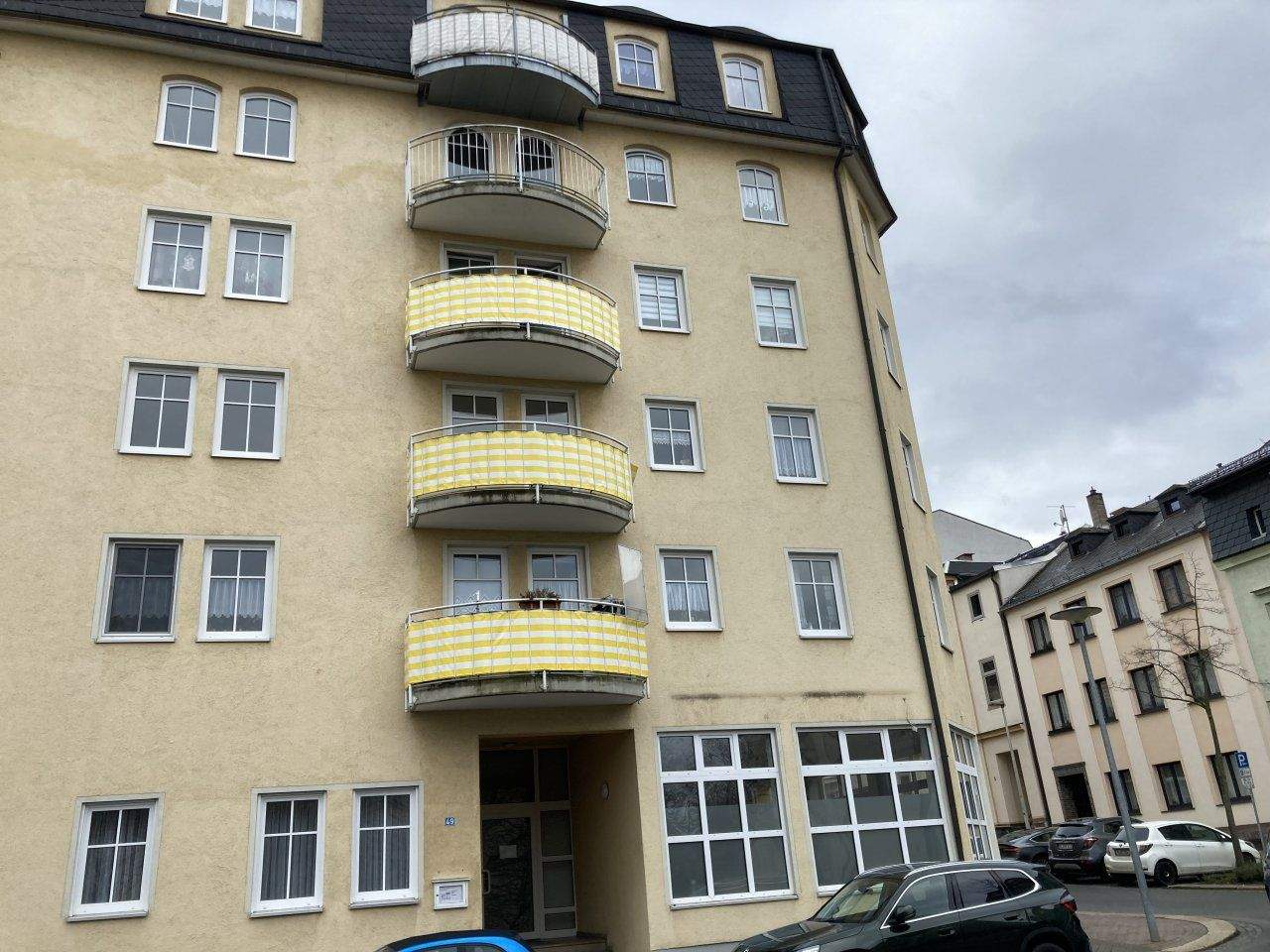 Thumbnail-2-Raum Wohnung in zentrumsnaher Lage - 1. OG mit Aufzug und Balkon