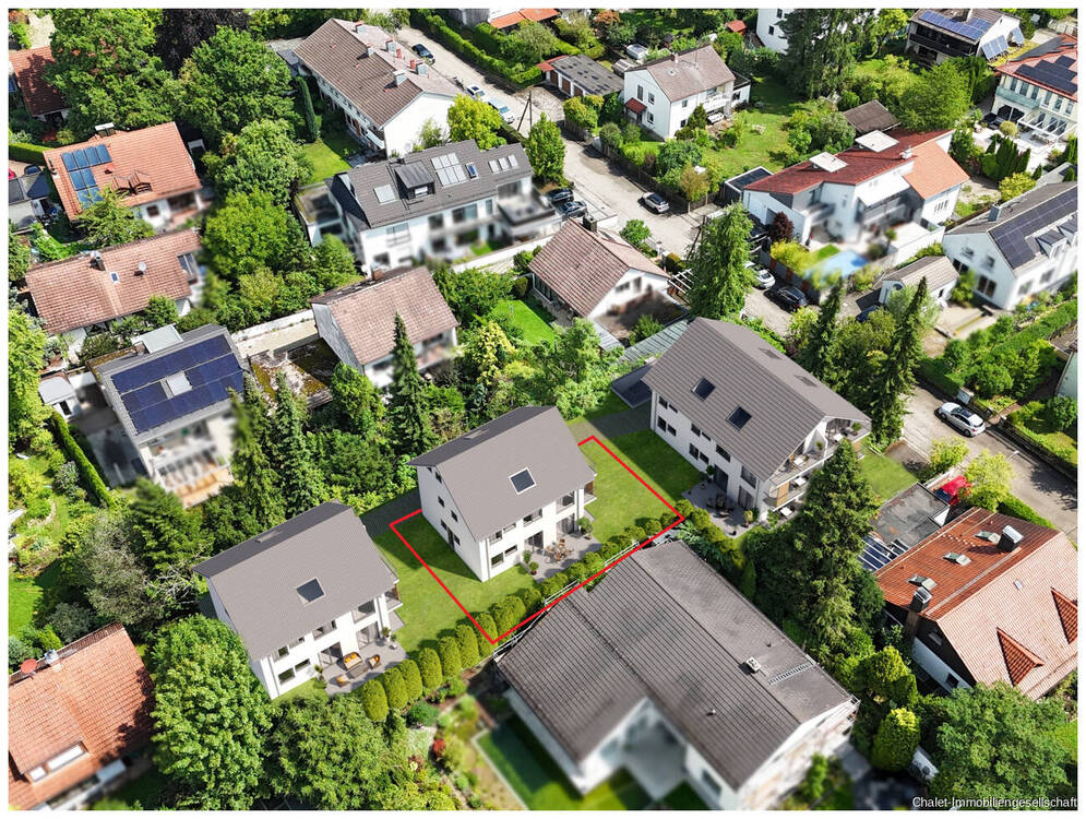 Lage auf dem Grundstück