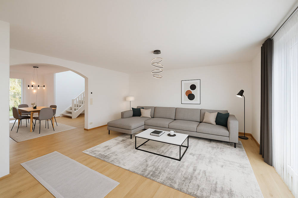 Thumbnail-KENSINGTON - Exklusives Wohnerlebnis: Stilvolles Haus in Haus Konzept mit Wintergarten in Neu-Aubing