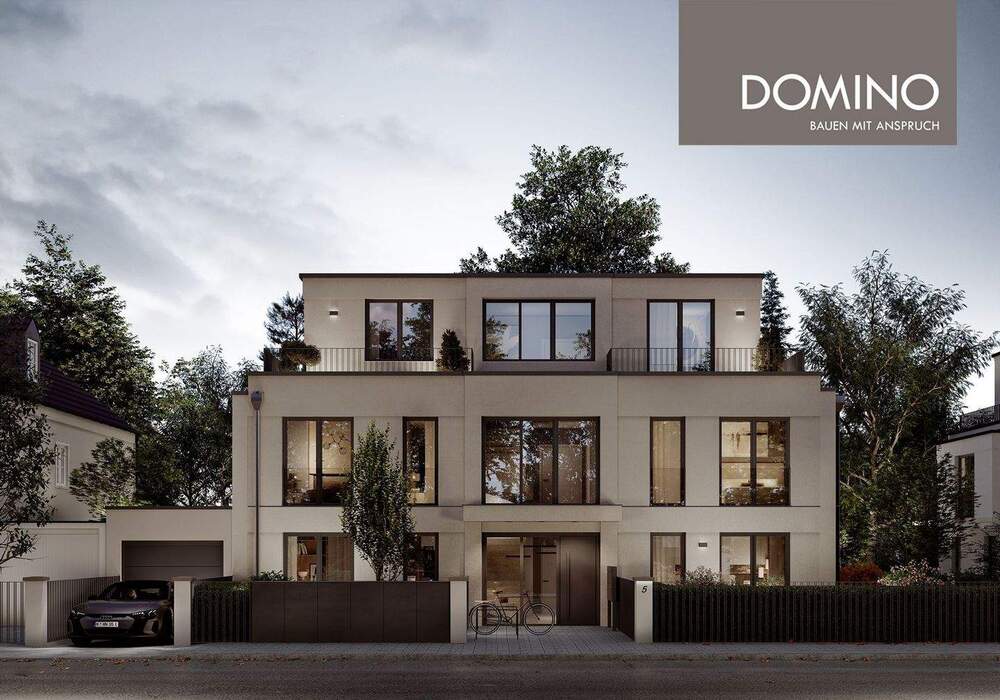 Thumbnail-DOMINO Bau: Barrierefreie Gartenwohnung mit 3,5 Zimmern und direktem Zugang zum Hobbyraum