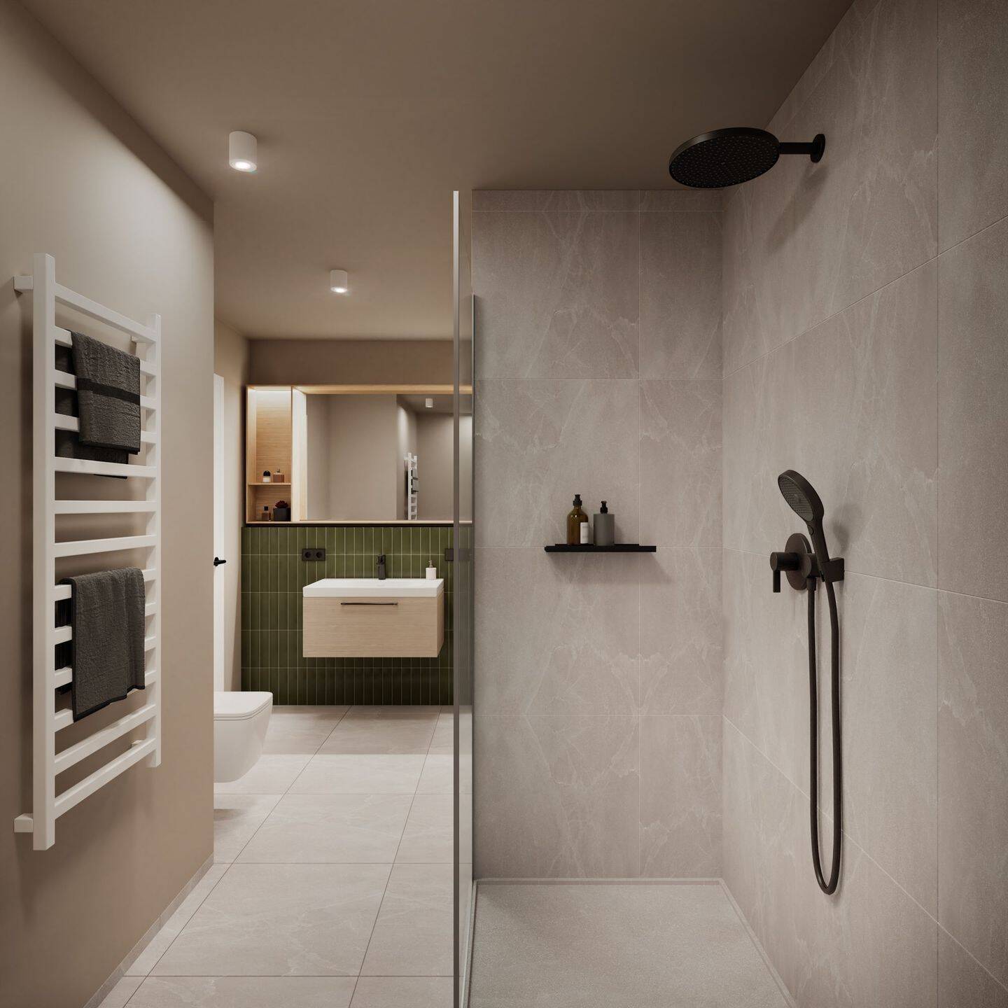 Thumbnail-Wohnen am Englischen Garten: Sonnige 3-Zi.-Terr.-Whg.! Erstbezug!