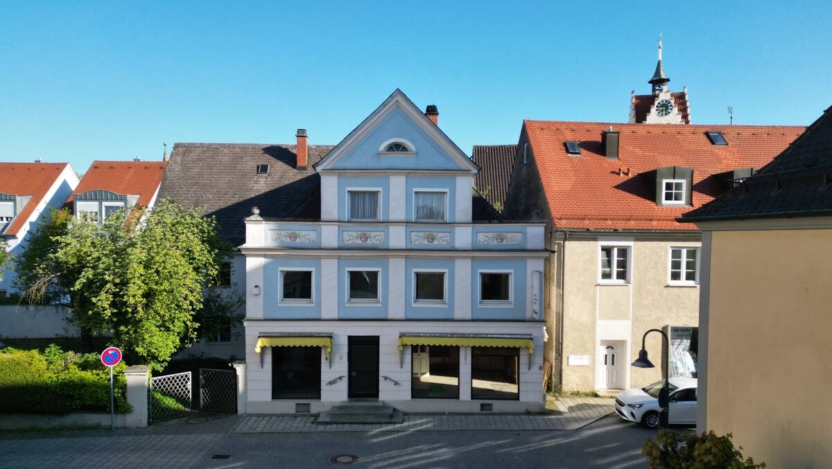 Hausfassade aus dem 18. Jahrhundert
