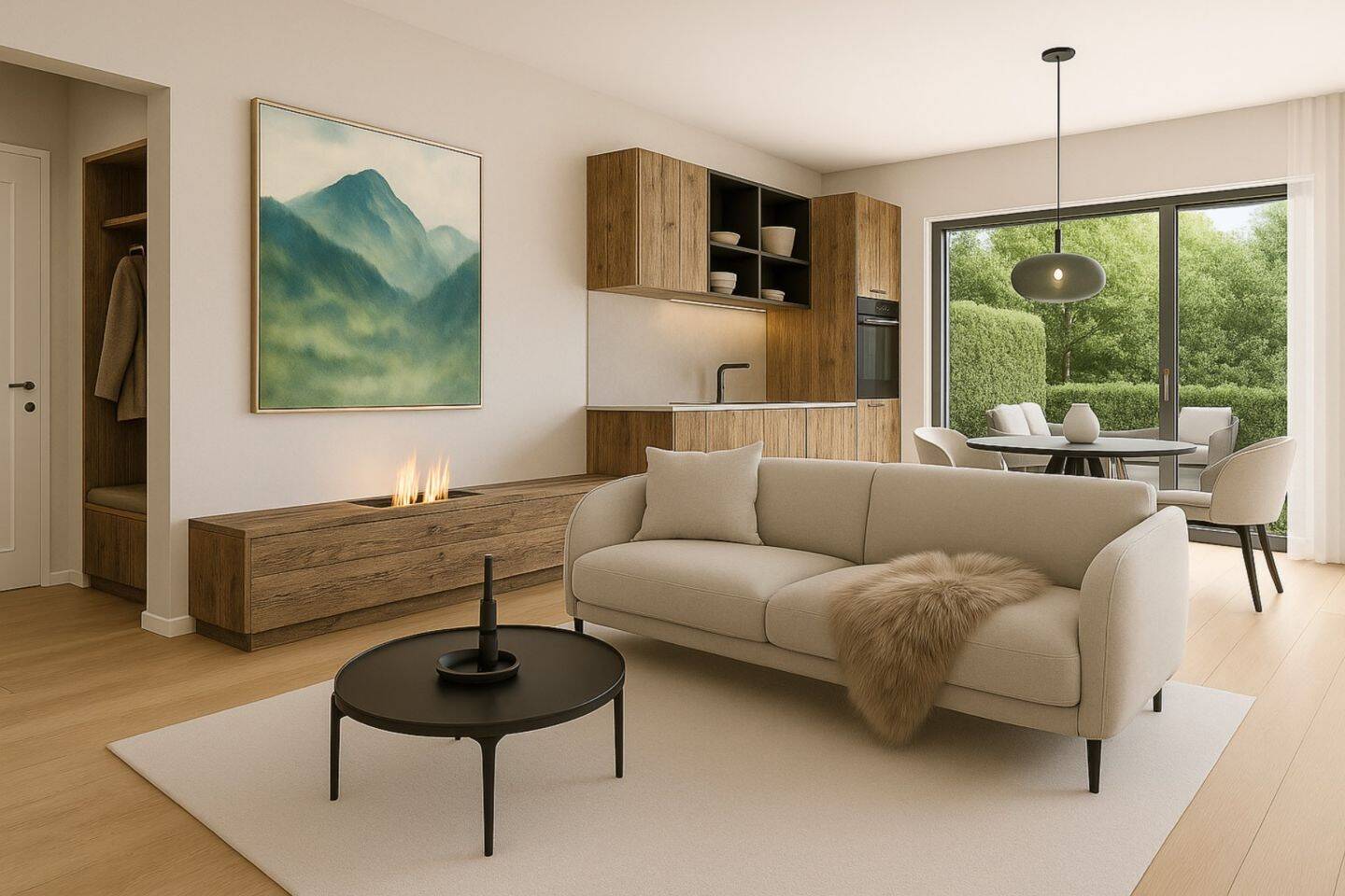 Thumbnail-Exklusives Wohnen im Erdgeschoss: Moderne Neubauwohnung mit sonnigem Gartenanteil