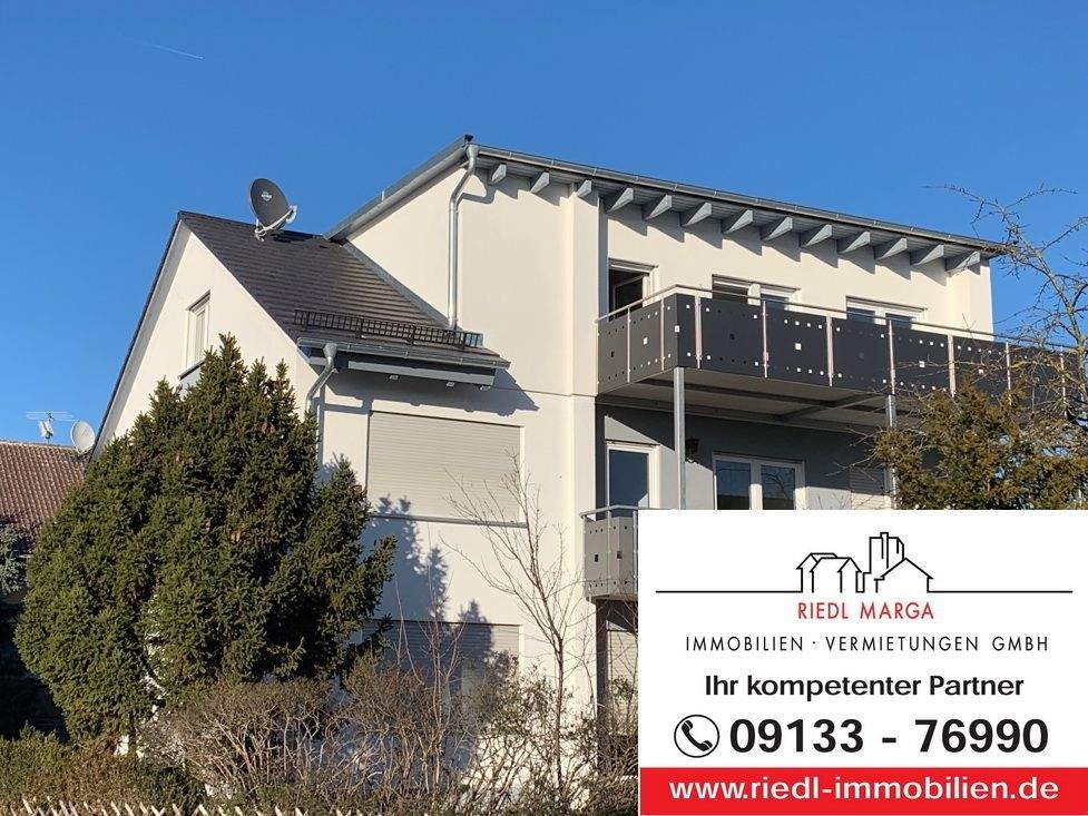 Thumbnail-4-Zimmer-Wohnung in Baiersdorf - mit Terrasse und Gartenanteil Blick in den Wiesengrund!