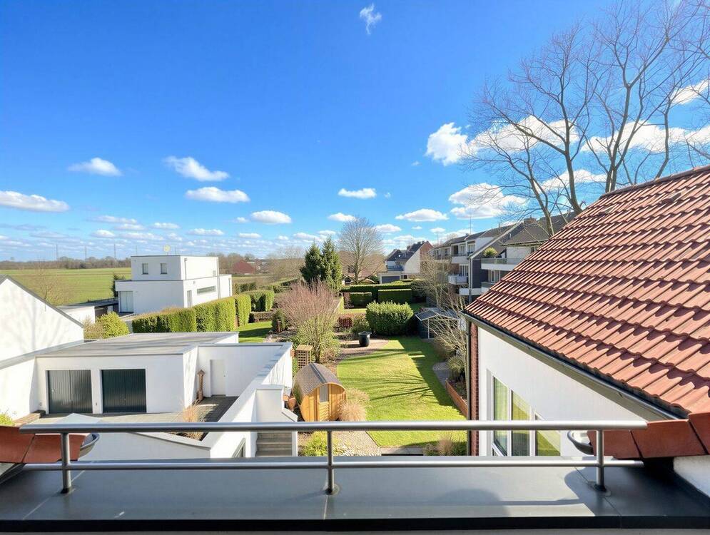 Thumbnail-Lichtdurchflutete, großzügige DG-Wohnung mit Gartenblick
