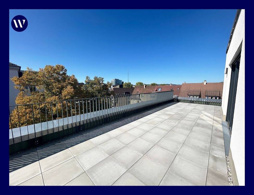 Thumbnail-Exklusives Wohnen im 4. Obergeschoss: Traumhafte 3-Zimmer-Neubau-Wohnung mit Dachterrasse