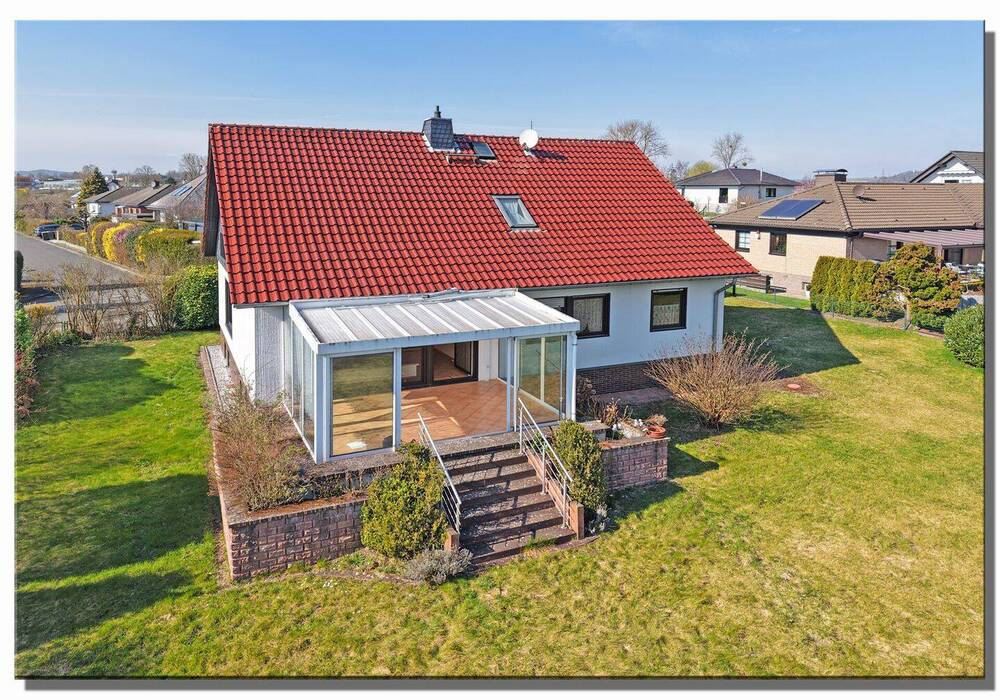 Thumbnail-Großes Okal Fertighaus auf 1075 m² Grdst. Top-Lage Fuldatal