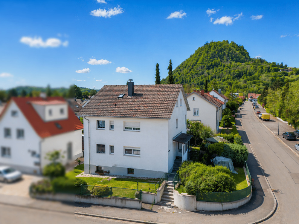 Thumbnail-MFH Singen: 3 Einheiten, voll vermietet, Wärmepumpe, energetisch saniert, 191 m²