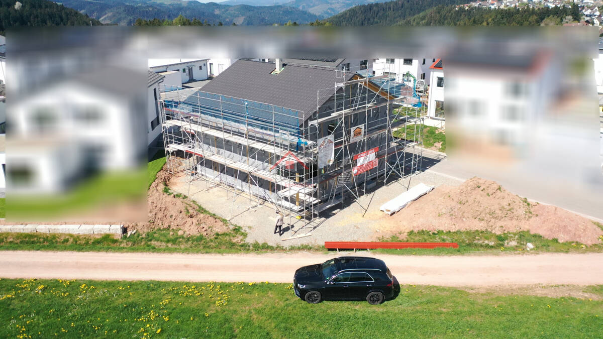 Thumbnail-Modernes Einfamilienhaus im Rohbau: Traumhaftes Wohnen im Neubaugebiet von Aichhalden!