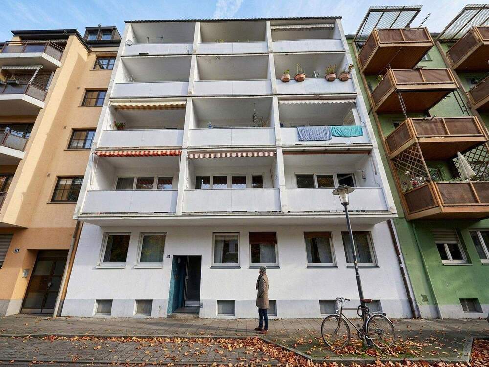 Thumbnail-Moderne 2-Zimmer-Wohnung mit Balkon an den Pegnitzwiesen in Nürnberg-St. Johannis