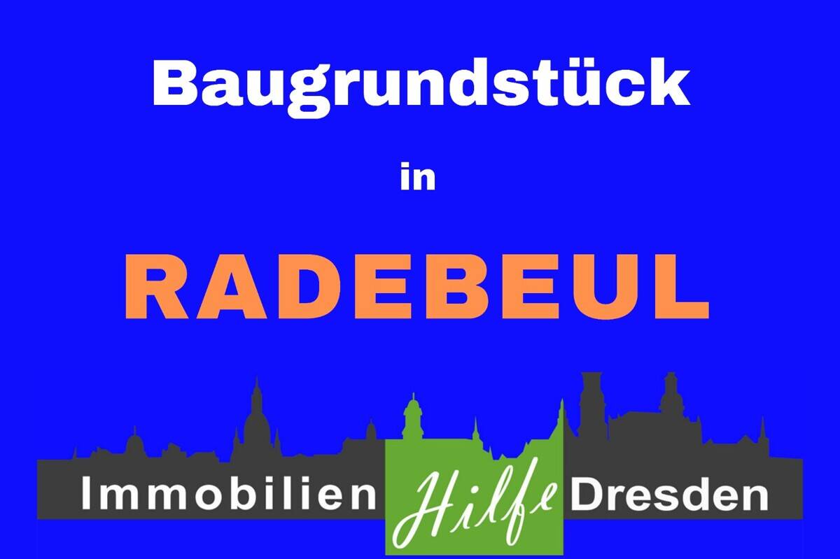 Thumbnail-Baugrundstück in Radebeul