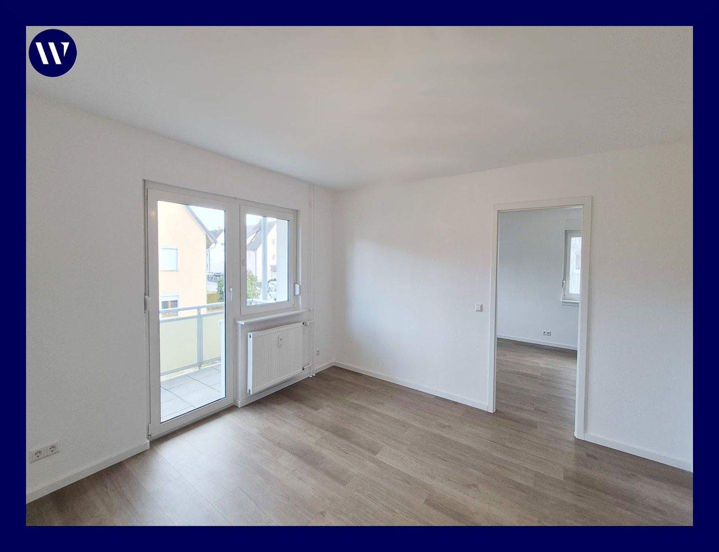 Thumbnail-Nur noch einziehen! Bezugsfertige 3-Zimmer-Wohnung mit Balkon + Tageslichtbad mit Wanne