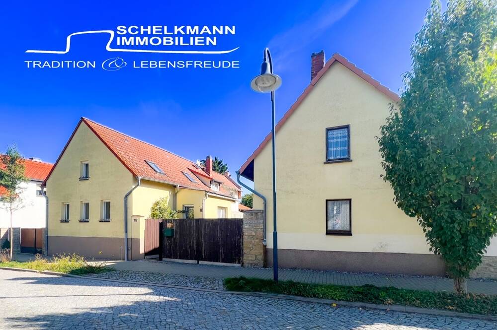 Thumbnail-Traditionelles Einfamilienhaus mit großer Scheune & hübschem Garten