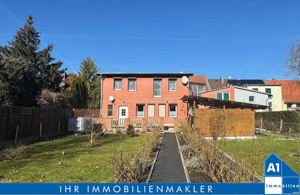 Gartenseitige Ansicht Hinterhaus