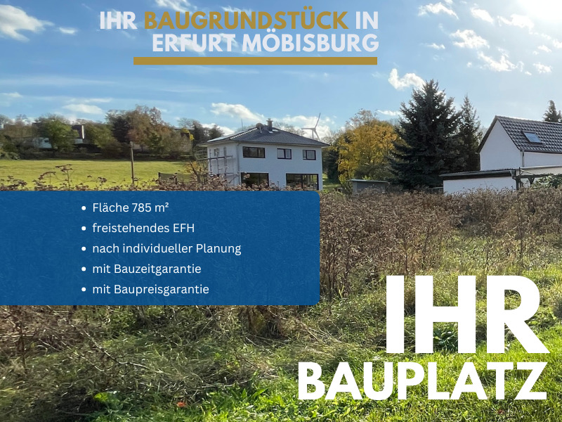 Thumbnail-Ideale Lage für Ihr Zuhause in Erfurt-Möbisburg
