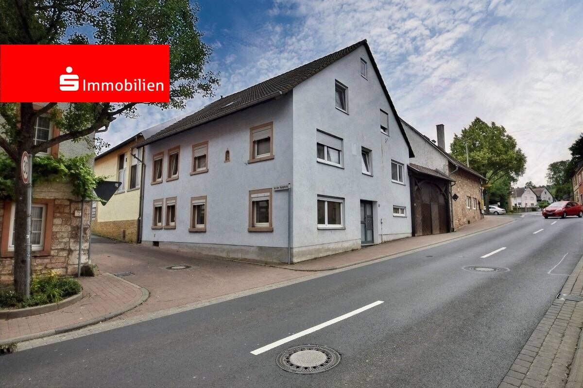 Thumbnail-Zweifamilienhaus mit Nebengebäude in Pflaumheim