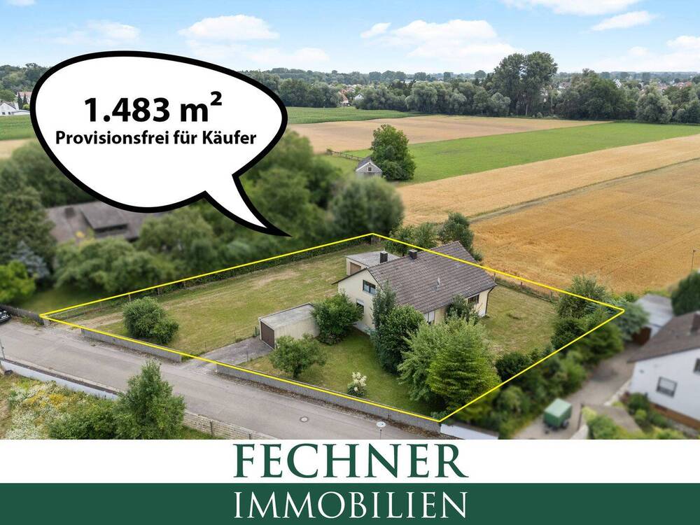 Thumbnail-Sofort verfügbar - Ortsrandlage in IN-Oberbrunnenreuth - großzügige 1.483 m² Grundstücksfläche!