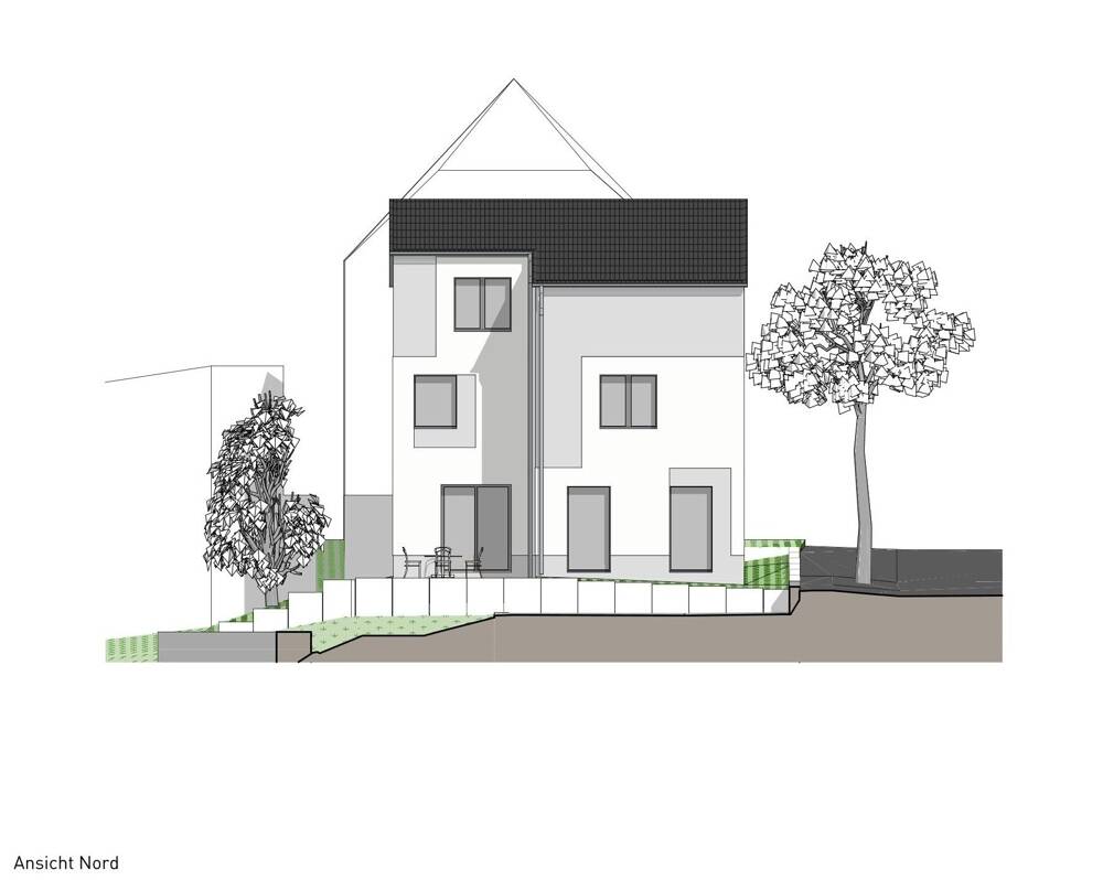 Thumbnail-Grundstück mit Baugenehmigung für ein modernes Einfamilienhaus mit viel Wohnkomfort in Gevelsberg