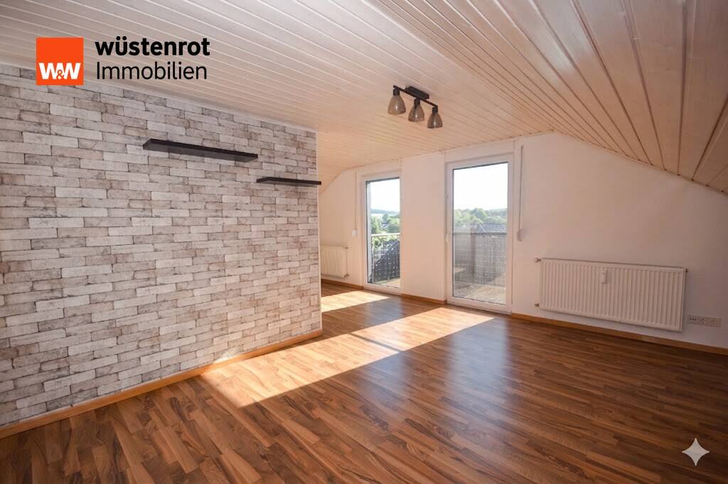 Thumbnail-Charakterstark & Flexibel: Großzügige Dachgeschosswohnung mit viel Entfaltungsspielraum in Fulda