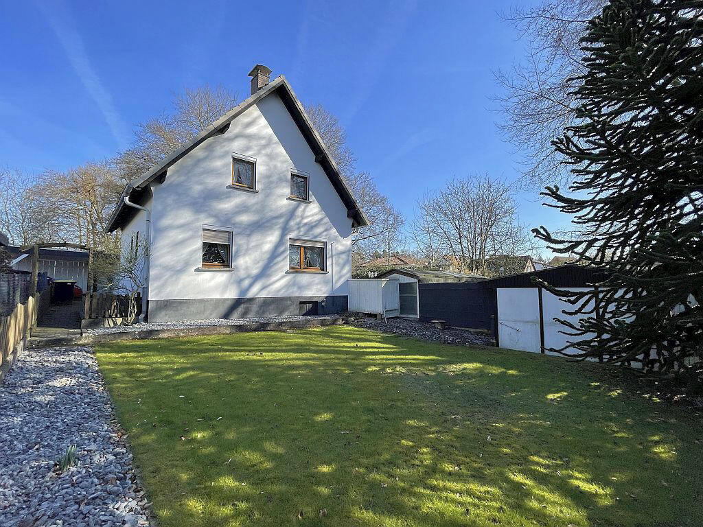 Hausansicht vom Garten