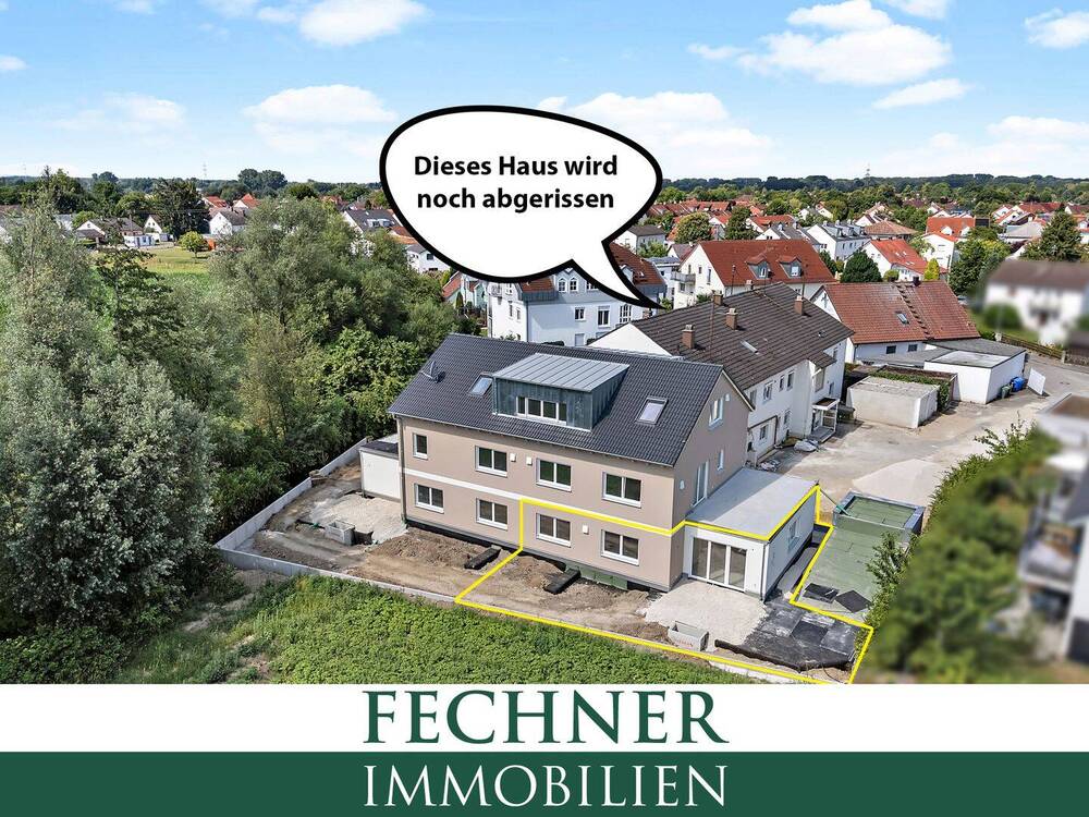 Thumbnail-Kurzfristig verfügbar - Ingolstadt Hundszell - 3-Zimmer-Erdgeschosswohnung mit Terrasse und Garten!