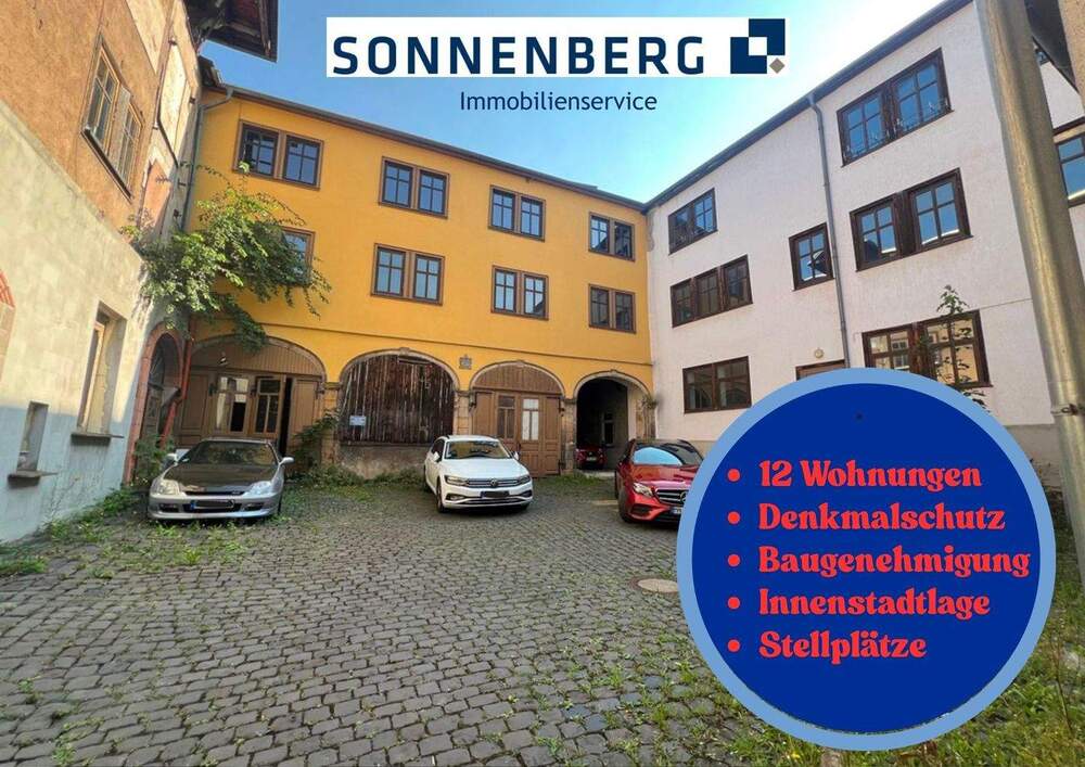 Thumbnail-Für nur 286 €m² - Denkmalgeschütztes Wohn- und Geschäftshaus im Zentrum von Gotha