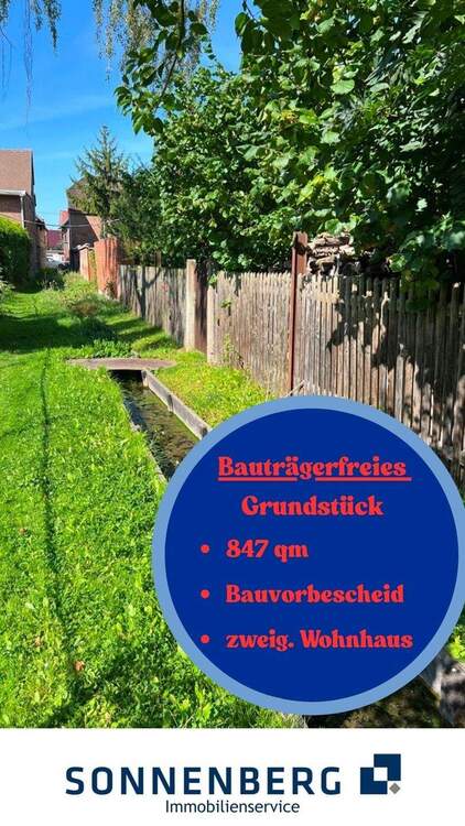 Thumbnail-Bauträgerfreies Grundstück in ruhiger Lage in Erfurt-Vieselbach