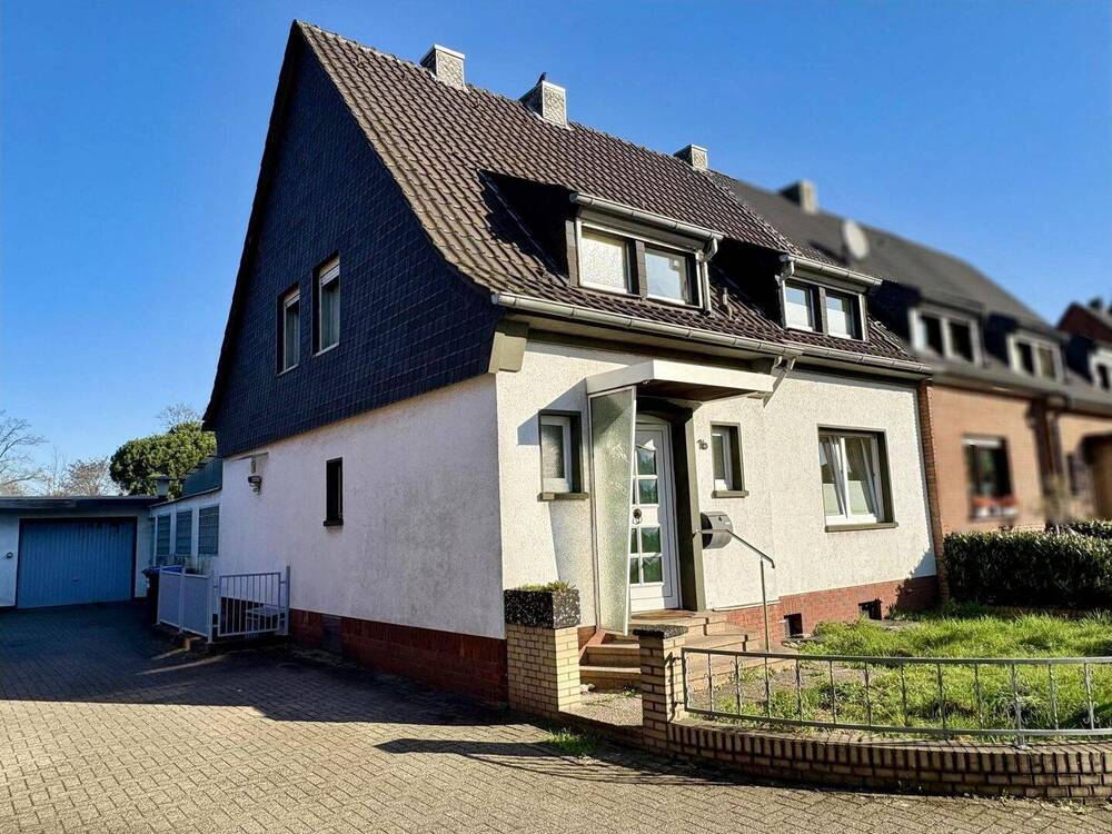 Thumbnail-Doppelhaushälfte mit tollem Grundstück in beliebter Lage in Moers-Eick