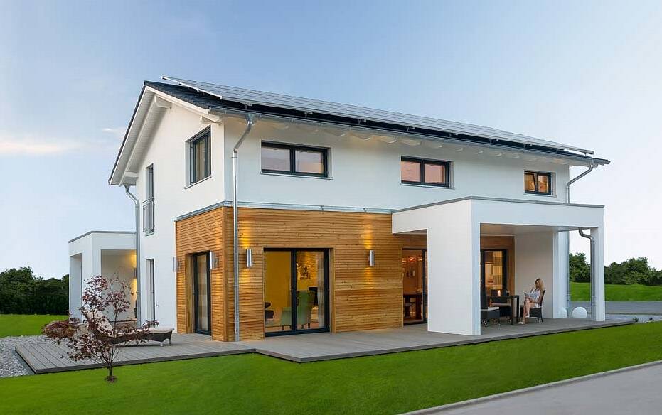 Thumbnail--Neuer Preis- NEUBAU Einfamilienhaus mit ca. 120 m² Wohnfläche plus 560 m² Grundstück in Finsing zum Verkaufen!