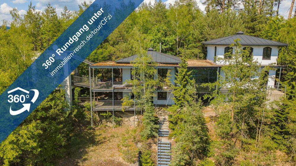 Thumbnail-Architektonisches Traumhaus in exklusiver Hanglage - Wohnen mit Charakter und Naturkulisse