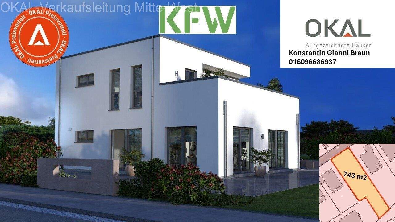 Thumbnail-Einzugsfertiges Bauhaus mit Keller in Villenlage von Bad Vilbel
