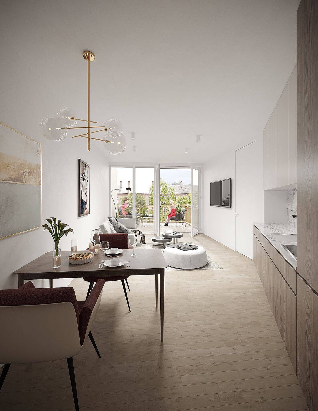 Thumbnail-Verkaufsstart Jetzt! Gediegene 4-Zimmer-Familien-Wohnung mit Süd-Balkon im attraktiven Neubau!