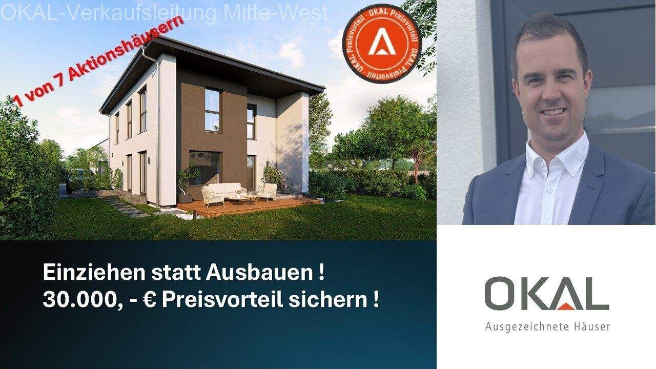 Thumbnail-AKTION !! Ihr Traumhaus - gebaut auf Ihrem Grundstück oder mit unserem Grundstücksservice - EINZUGSFERTIG