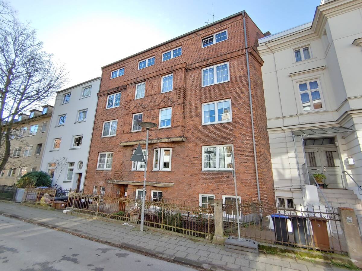 Thumbnail-Zentrale 1,5-Zimmer-Altbau-Wohnung in Lübeck-St. Lorenz Süd, Nähe City Nähe Hbhf.