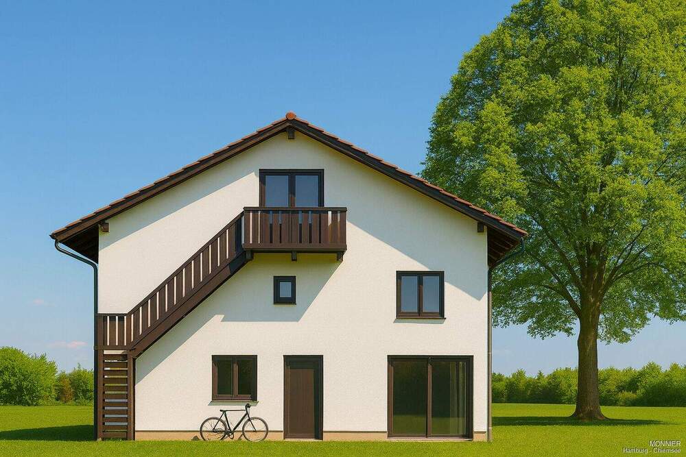 Thumbnail-Neubau in Eggstätt: Wohnen, wie Sie es verdienen!!! Doppelhaushälfte in Seenähe