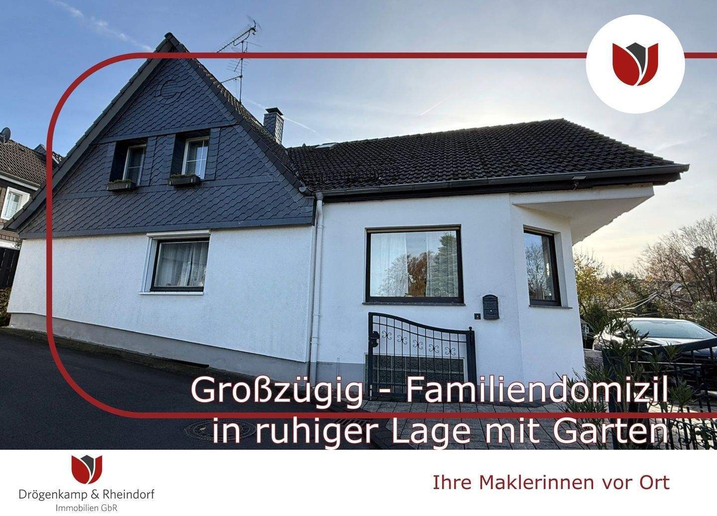 Thumbnail-Freistehendes Einfamilienhaus mit 6 Zimmern, großem Garten und Garage – viel Platz für die ganze Familie