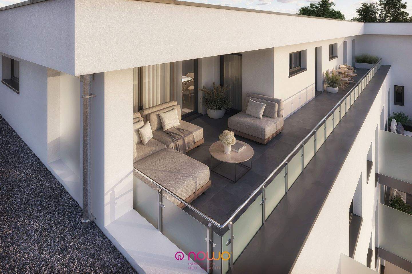 Thumbnail-Penthouse-Flair mit Morgensonne - elegante 3 Zimmer und großzügiger Dachterrasse