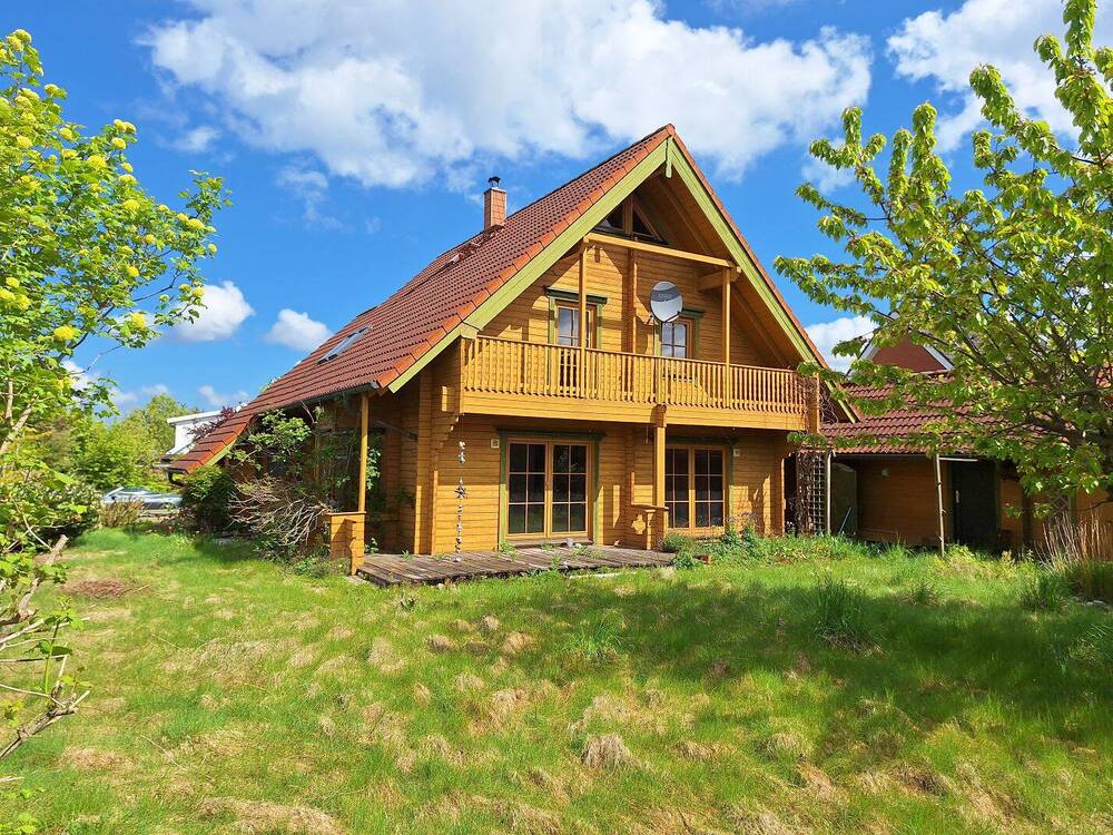 Thumbnail-Blockbohlenhaus in Brandshagen nahe Stralsund